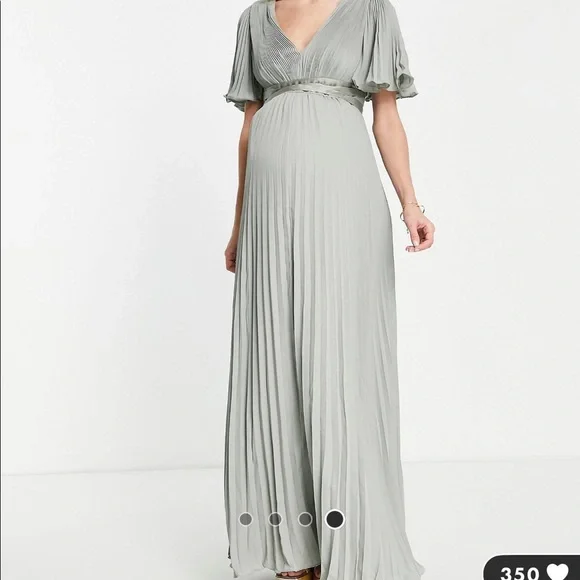 Maternity Bridesmaid Asos White Maternity Dress Tfnc Asos